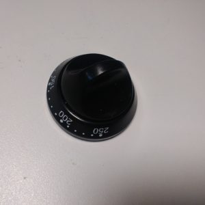 Gombík sporáka GAS termostat/čierny